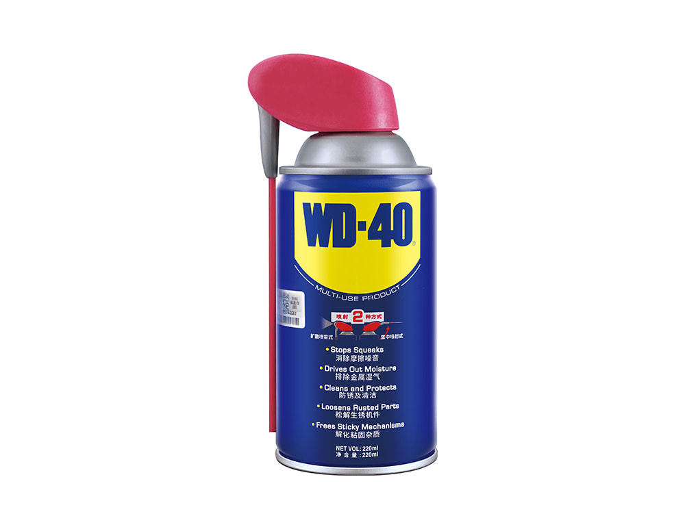 WD-40 多用途金属养护剂 · 伶俐喷罐 220 mL