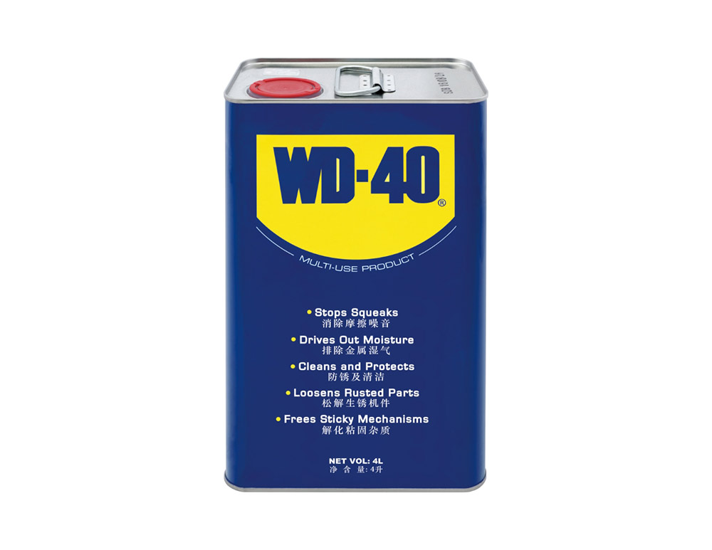 WD-40 多用途金属养护剂 · 4 L桶装